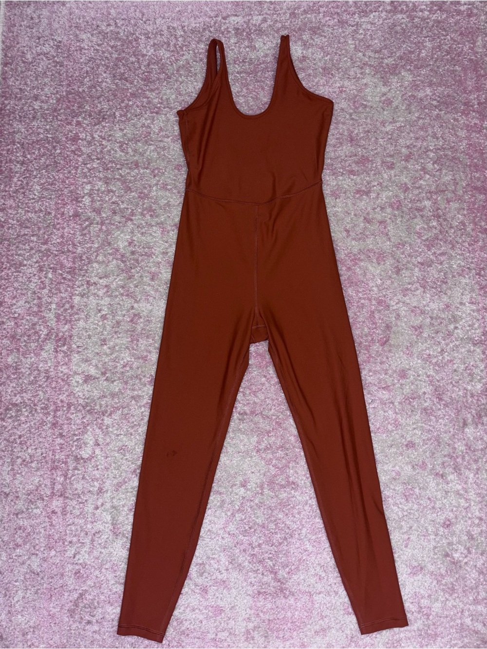Old Navy Rust Red Sleeveless One-Piece Bodysuit